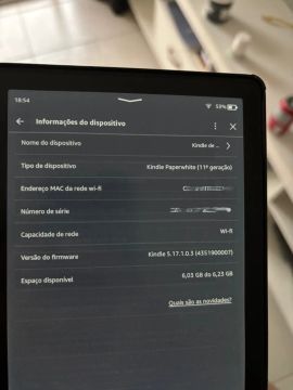 Kindle Paperwhite (11ª geração)