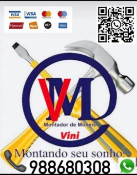 Montador de móveis disponível 
