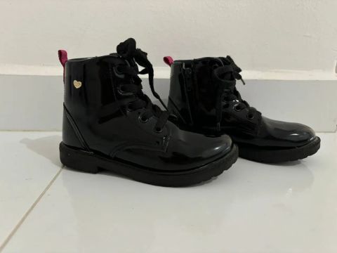 Bota Infantil N26 preta 