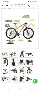 Bicicleta Mountain Bike Aro 29 colli toro 