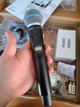 Sistema sem fio portátil Shure Microfone ULXD24/B58 J50