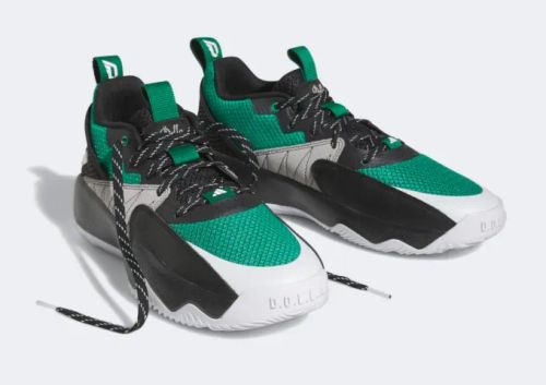 Tênis Basquete Adidas Dame Extply 2.0 - Verde+Branco  43 BR