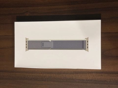 Pulseira Apple Watch Loop Trail Cinza 49mm P/M - Lacrada