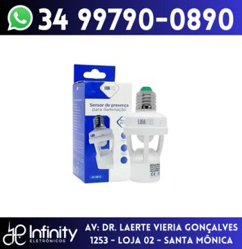Sensor de Presença para Lâmpada Soquete E27