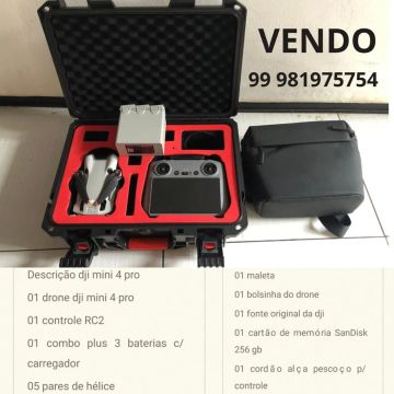Drone DJI Mini 4 Pro - Novo na caixa