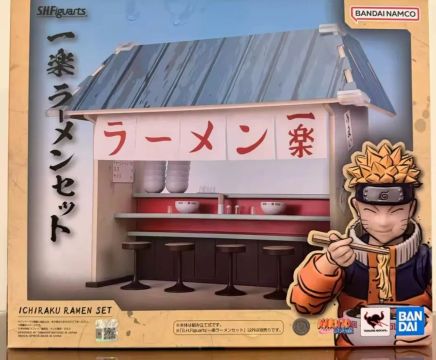 S.h.figuarts - Ichiraku Ramem Set - Naruto - Bandai - NOVO