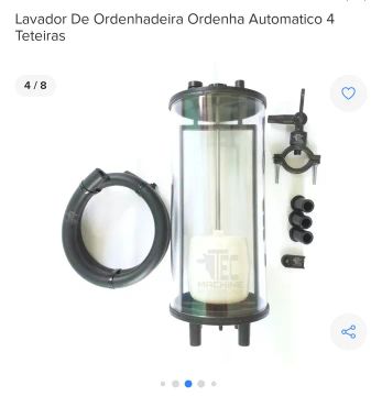 Lavador de ordenha automático pra 4 tereiras