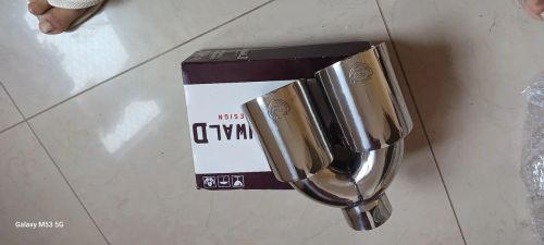 Ponteira dupla de inox Bãrenwad 