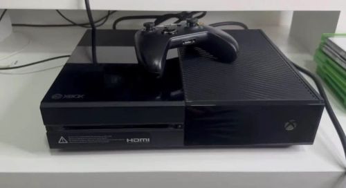 Xbox one fat vários jogos 