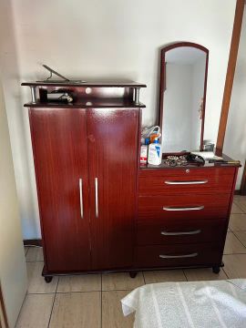 Rack com Painel e Espelho