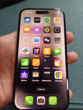 iPhone 15 novo com nota fiscal 