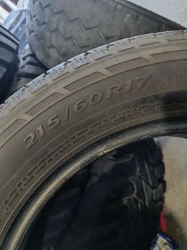 Pneus 215/60R17