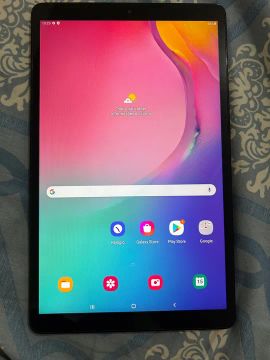 Tablet Samsumg, com todos os itens originais.
