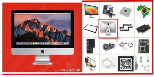 Peças Suporte p/ iMac Apple 2006 a 2011 Apple  Tela 24", Vidro iMac 24" , Inverter Board, 