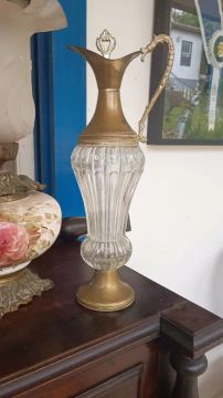 Ânfora de cristal antigo