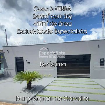 Casa de 3 quartos, 246m² no bairro Agenor de Carvalho, em Porto Velho