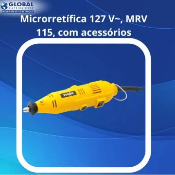 Microrretífica 127 V~, MRV 115, com acessórios