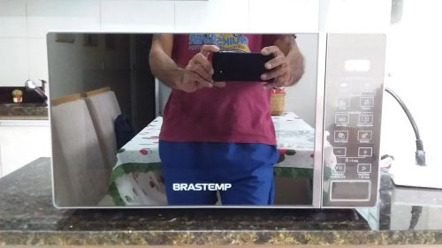 Microondas Espelhado Brastemp 20 Litros 127 Volts 