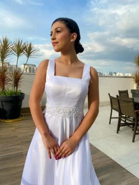 Vestido de Noiva Minimalista
