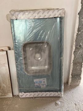 Cuba para cozinha em aço inox nova