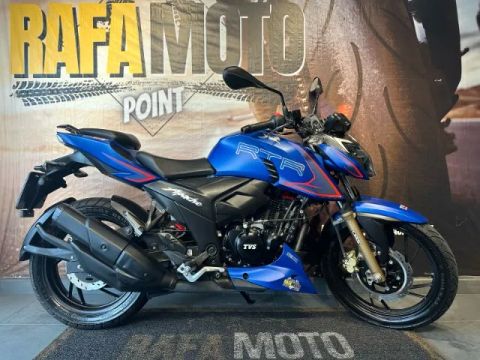 Dafra Apache 200 TVS 2024 de único dono, com 4 mil km por $14.790,00