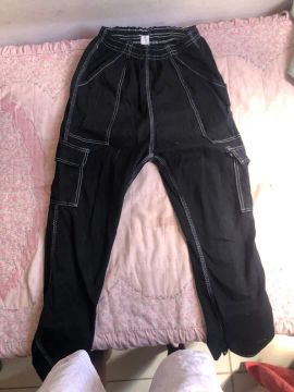 calça cargo preta,streetwear,skatista