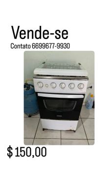 Fogão 4 bocas a gás usado