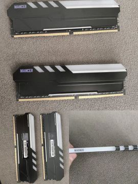 2x 8GB Memória RAM DDR4 3200Mhz Mancer Magnus