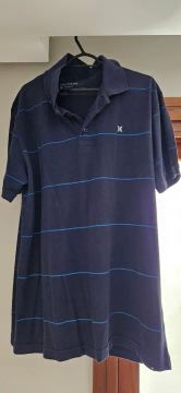 Camisa Polo Hurley azul marinho Original