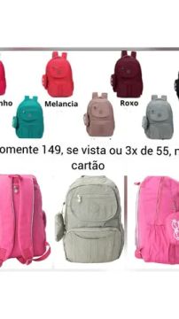 Mochila escolar super espaçosa impermeável! Entrego!