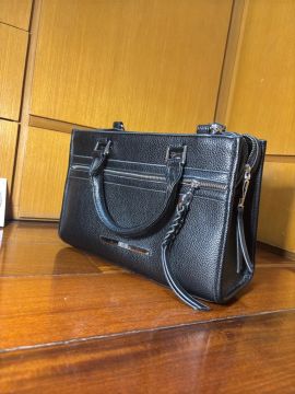 bolsa santa lolla preta  bolso/ziper (pouco usada)