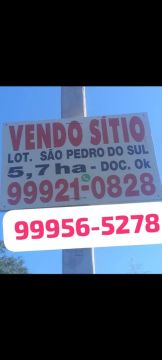 SÍTIO PRÓXIMO CACHOEIRÃO 