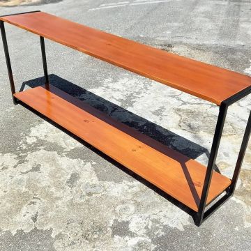 Rack 160x60x30 Pratilheira móveis planejados Industrial ESTANTE sofá