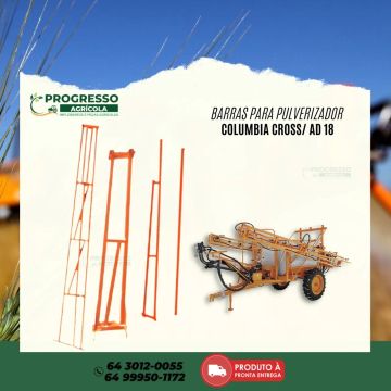 Barras pulverizadores jacto Columbia Cross