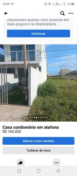 Vende se casa de baixo em atafona. Oferta por 30 dias . Só dinheiro 