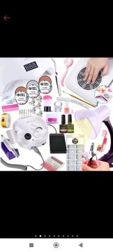 Material completo para nails design 