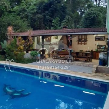 Aluguel de Chácara para Temporada Litoral Sul SP | Até 20 pessoas | 15 minutos da Praia