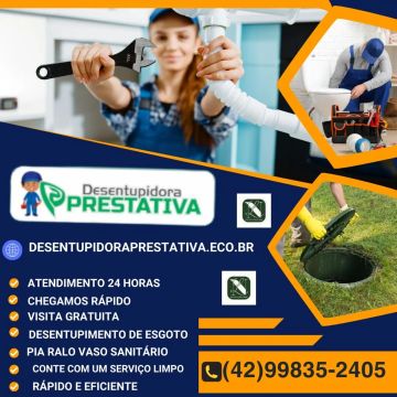 Desentupidora de esgoto 