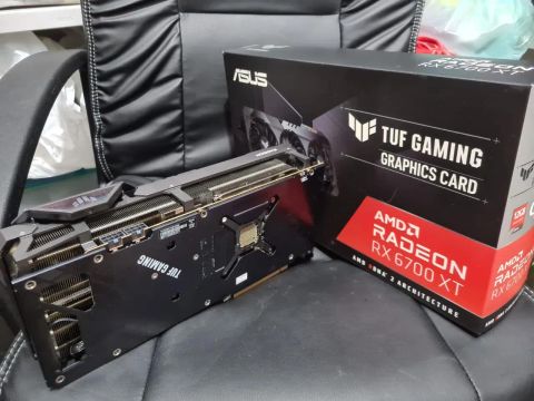 Placa de Vídeo ASUS TUF Gaming Radeon RX 6700 XT