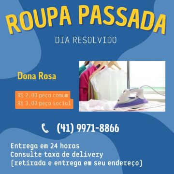 Passadeira de roupas
