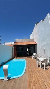 Aluga- se Casa Temporada com Piscina no Emissário- arembepe 