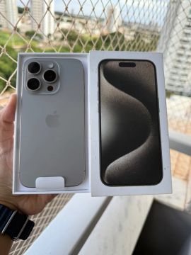 IPHONE 15 PRO 256GB IMPECÁVEL BARATO