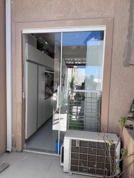 Porta Correr Vidro Blindex