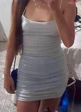 Vestido branco curto P
