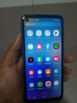 Smartphone Samsung Galaxy A21s - 64GB - Azul