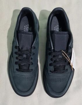 Tenis JJJJound X Reebok Club C 85 Black Preto 44