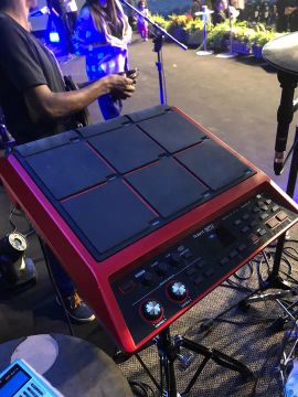Bateria Eletrônica Roland Spd Sx Se Special Edition Pad Cor Vermelho