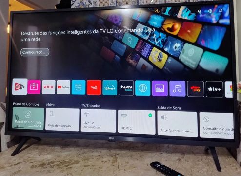 SMART TV LG 43 POLEGADAS MAIS AMAZON FIRE STICK TV 