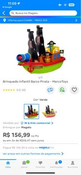 Barco Pirata Infantil MercoToys
