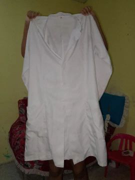 Jaleco Branco Feminino 